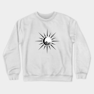 Moon and Sun Crewneck Sweatshirt